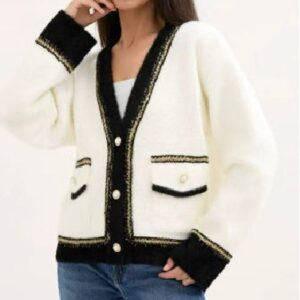 γυναικείο μοχέρ πλεκτό cardigan