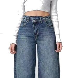 γυναικείο τζιν παντελόνι ψηλόμεσο τζιν balloon jeans