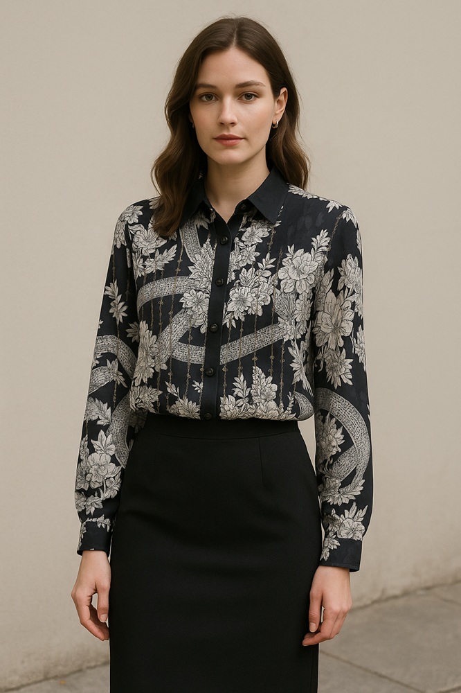 Βαμβακερό Πουκάμισο με Στρας - Image 2