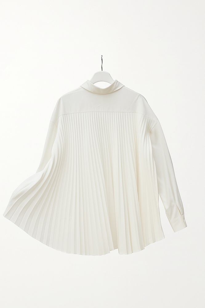 Πουκάμισο με πλισέ πλάτη - Image 2