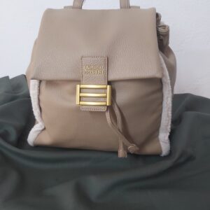 Γυναικεία τσάντα backpack από δερματίνη μαύρη