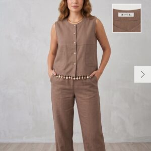 Γυναικείο σετ λινό MIVIA